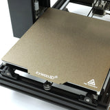 Load image into Gallery viewer, 235*235mm Gold Frosted PEI build plate, Suitable for Creality Ender 3 3d printers（Not For Tycoon 3D Printer)