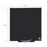 Load image into Gallery viewer, 245mm x 260mm 3D Printer Flexible Magnetic Build Plate ( For Tycoon/Tycoon Slim 3D Printer)