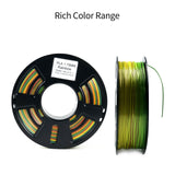 Load image into Gallery viewer, Best Rainbow Multicolor Changing PLA 1.75mm 3D Printer Filament 1KG For FDM Printer