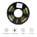 Load image into Gallery viewer, Best Rainbow Multicolor Changing PLA 1.75mm 3D Printer Filament 1KG For FDM Printer